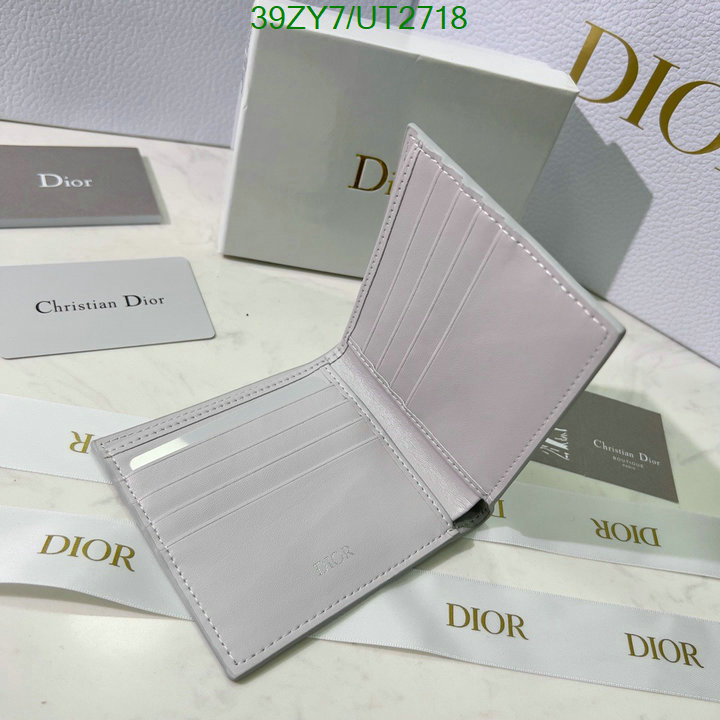 Dior Bag-(4A)-Wallet- Code: UT2718 $: 39USD