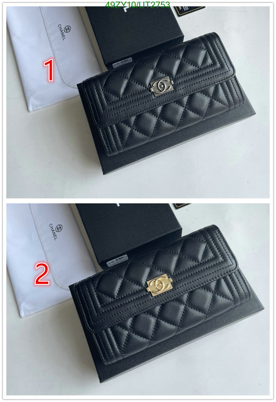 Chanel Bag-(4A)-Wallet- Code: UT2753 $: 49USD