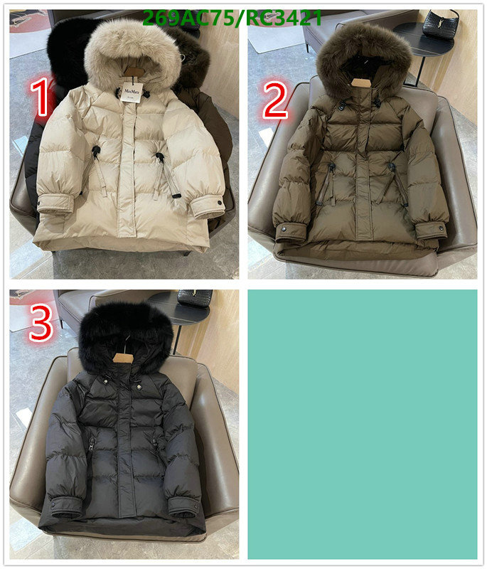 Down jacket Women-MaxMara Code: RC3421 $: 269USD