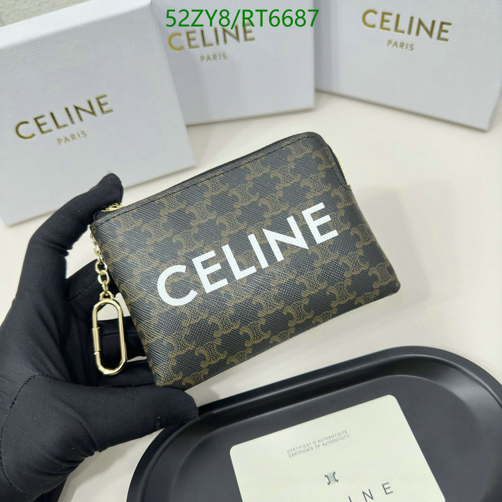 Celine Bag-(4A)-Wallet- Code: RT6687 $: 52USD