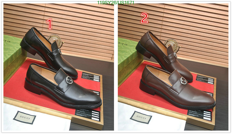 Men shoes-Gucci Code: US1671 $: 119USD