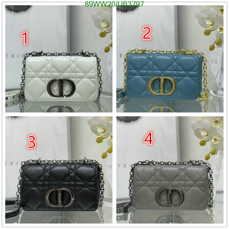 Dior Bag-(4A)-Caro- Code: UB3797 $: 89USD