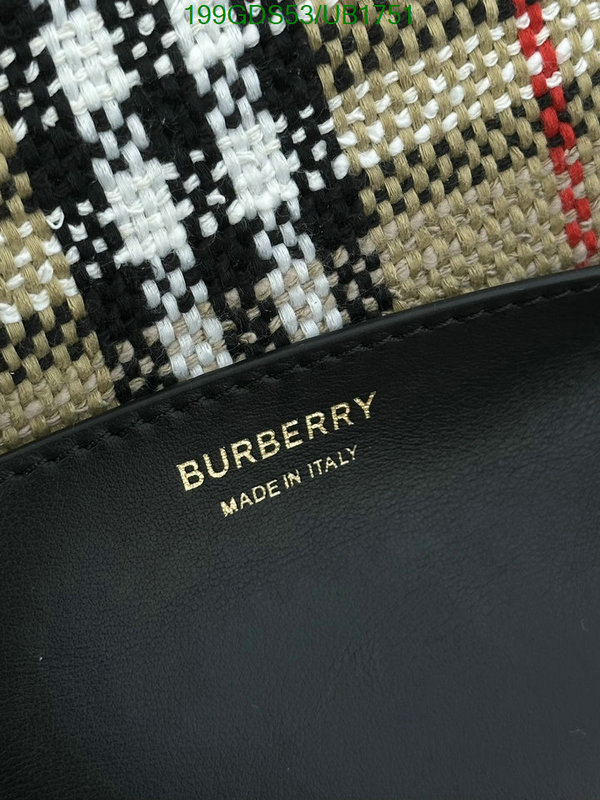 Burberry Bag-(Mirror)-Diagonal- Code: UB1751 $: 199USD