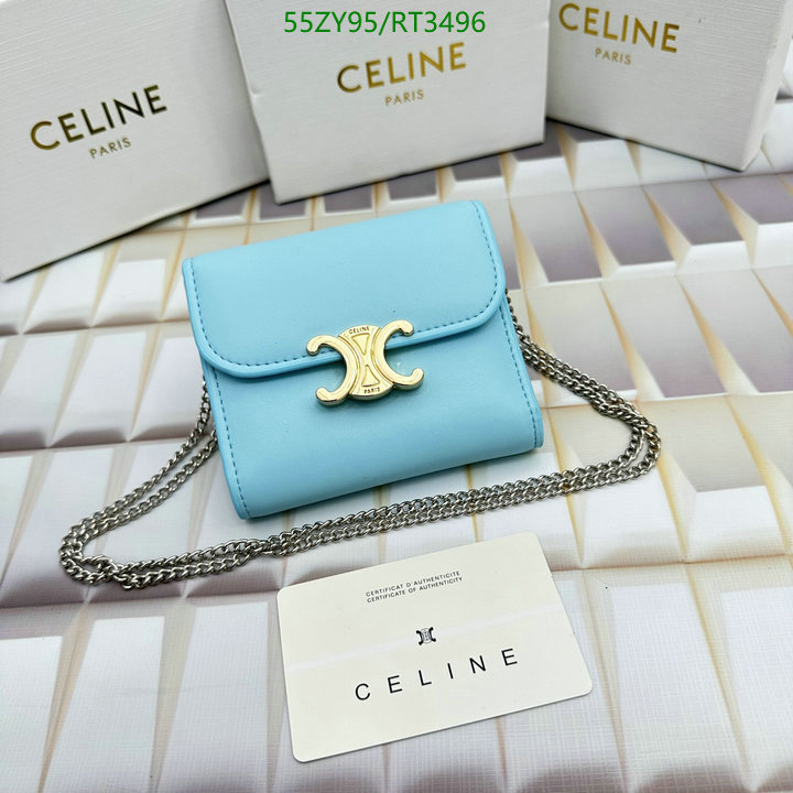 Celine Bag-(4A)-Wallet- Code: RT3496 $: 55USD