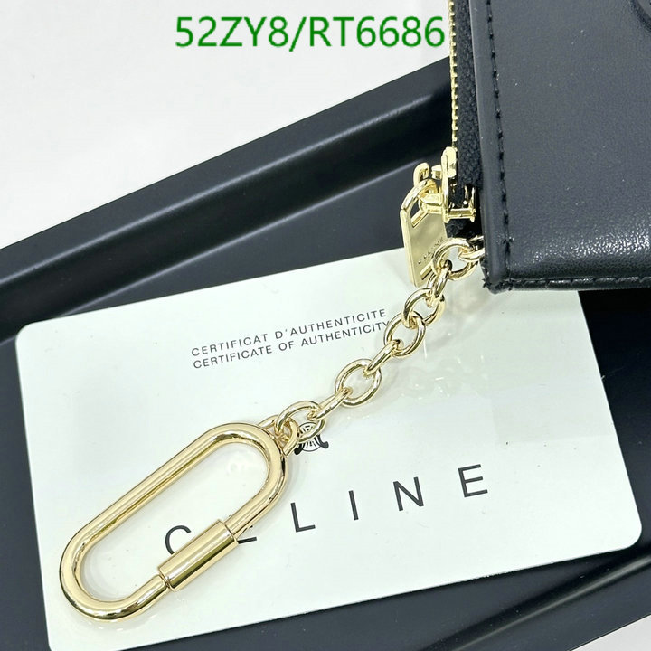 Celine Bag-(4A)-Wallet- Code: RT6686 $: 52USD