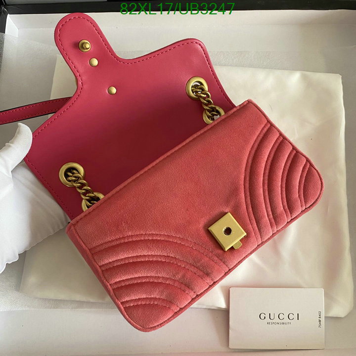 Gucci Bag-(4A)-Marmont Code: UB3247 $: 82USD