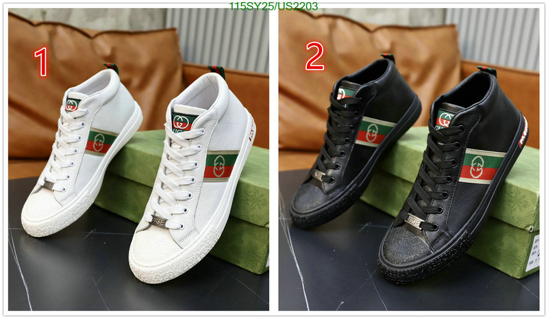 Men shoes-Gucci Code: US2203 $: 115USD