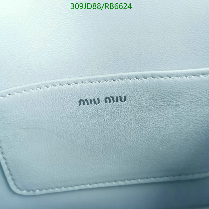 Miu Miu Bag-(Mirror)-Diagonal- Code: RB6624 $: 309USD