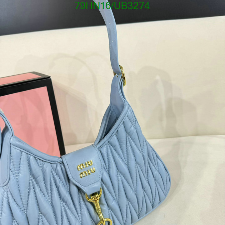 Miu Miu Bag-(4A)-Handbag- Code: UB3274 $: 79USD