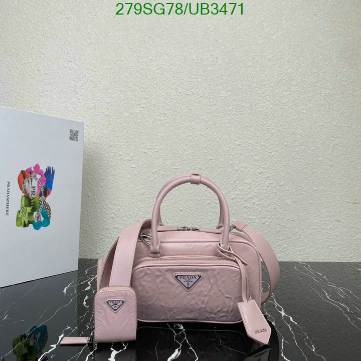 Prada Bag-(Mirror)-Diagonal- Code: UB3471 $: 279USD