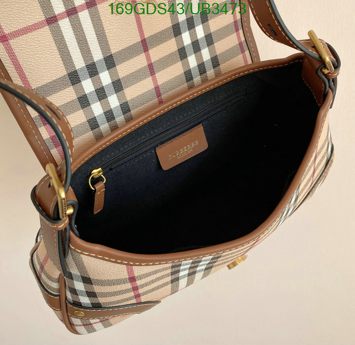 Burberry Bag-(Mirror)-Handbag- Code: UB3473 $: 169USD