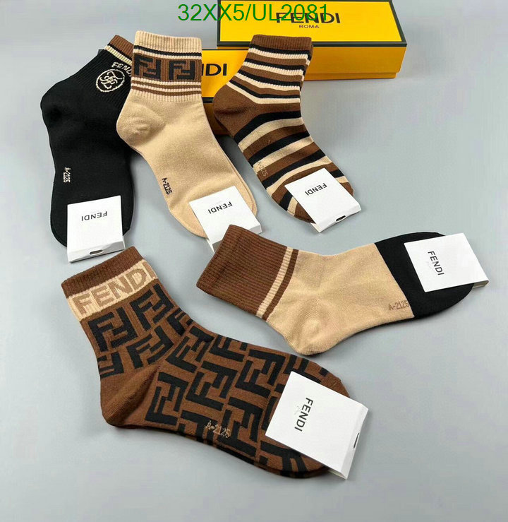 Sock-Fendi Code: UL2081 $: 32USD