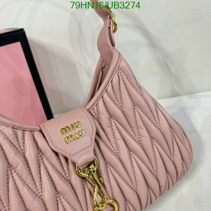 Miu Miu Bag-(4A)-Handbag- Code: UB3274 $: 79USD