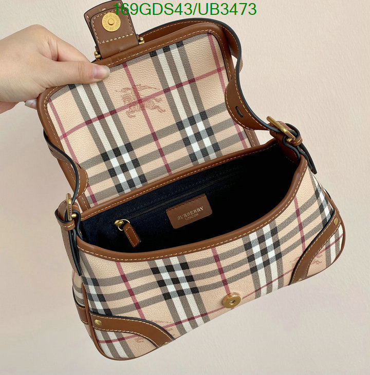 Burberry Bag-(Mirror)-Handbag- Code: UB3473 $: 169USD