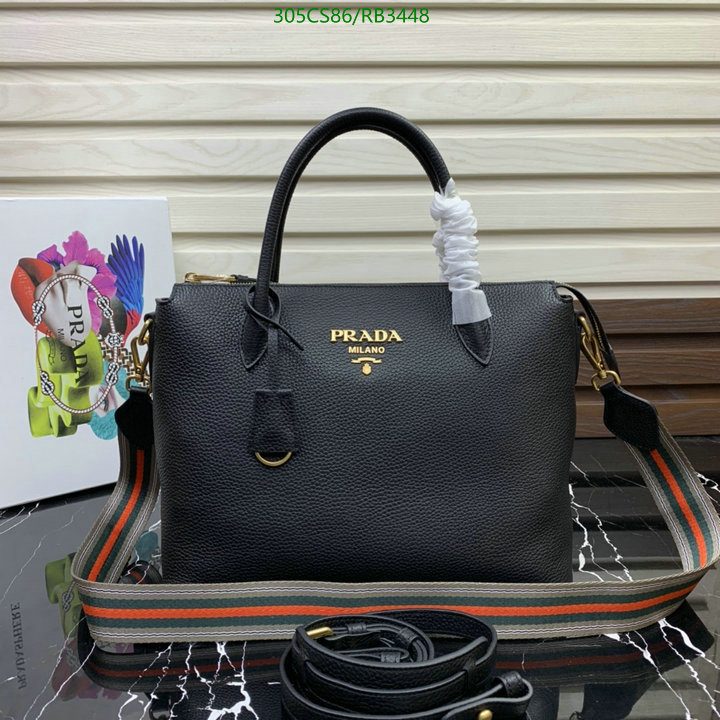 Prada Bag-(Mirror)-Handbag- Code: RB3448 $: 305USD