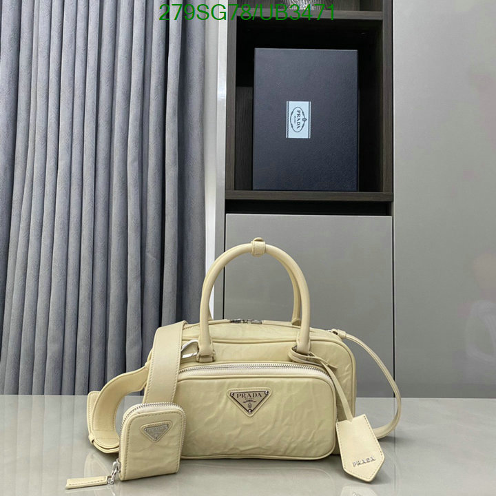 Prada Bag-(Mirror)-Diagonal- Code: UB3471 $: 279USD