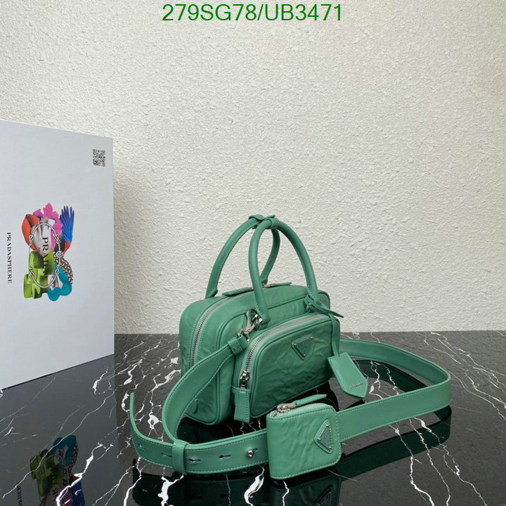 Prada Bag-(Mirror)-Diagonal- Code: UB3471 $: 279USD