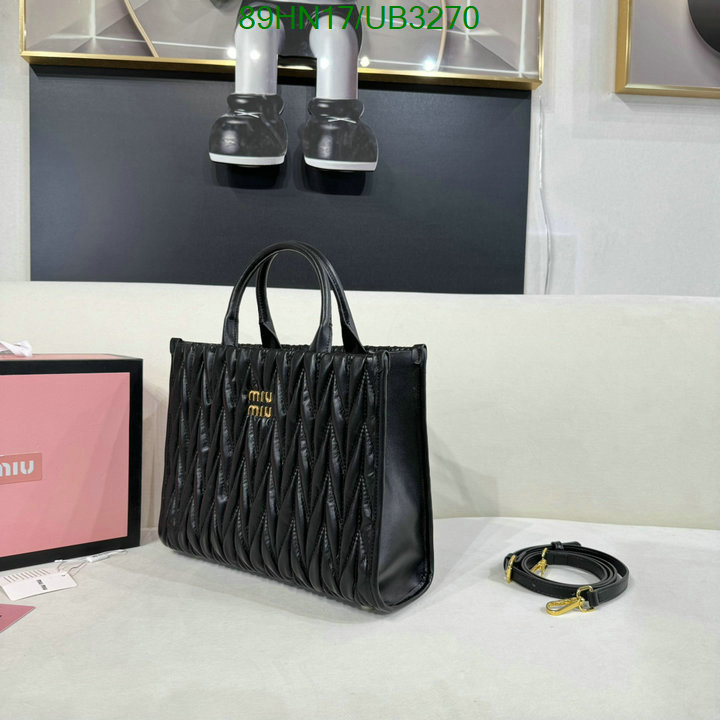 Miu Miu Bag-(4A)-Handbag- Code: UB3270 $: 89USD