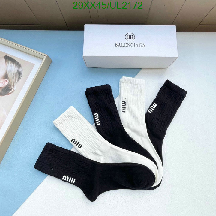 Sock-Miu Miu Code: UL2172 $: 29USD