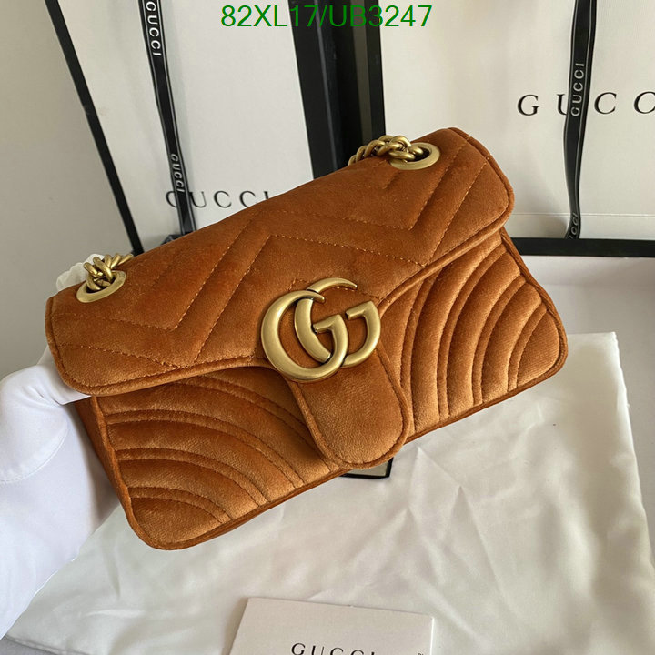 Gucci Bag-(4A)-Marmont Code: UB3247 $: 82USD