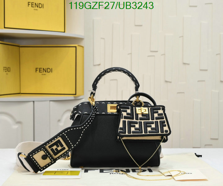 Fendi Bag-(4A)-Peekaboo Code: UB3243 $: 119USD