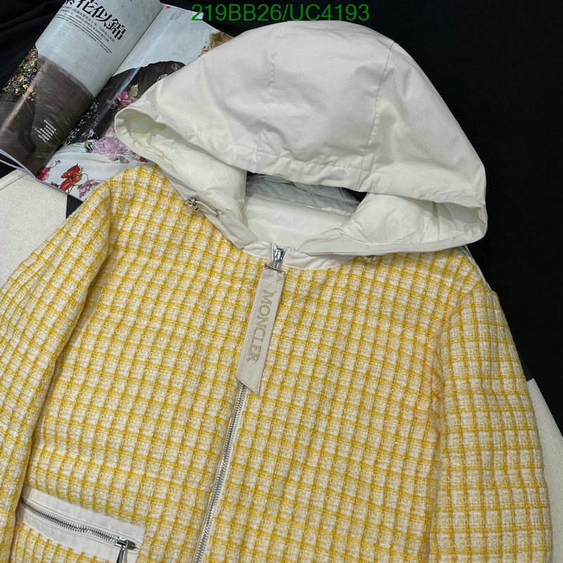 Down jacket Women-Moncler Code: UC4193 $: 219USD