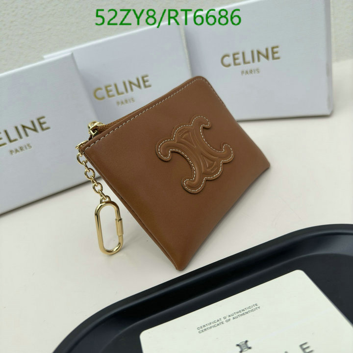 Celine Bag-(4A)-Wallet- Code: RT6686 $: 52USD