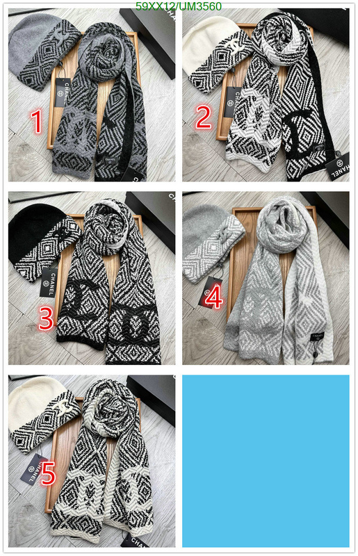 Scarf-Chanel Code: UM3560 $: 59USD