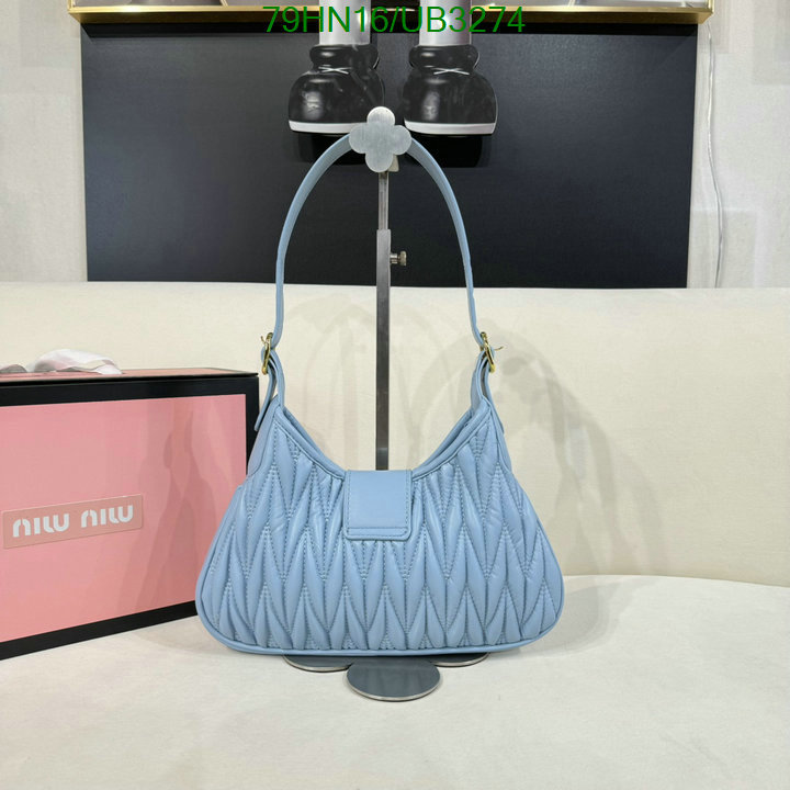 Miu Miu Bag-(4A)-Handbag- Code: UB3274 $: 79USD