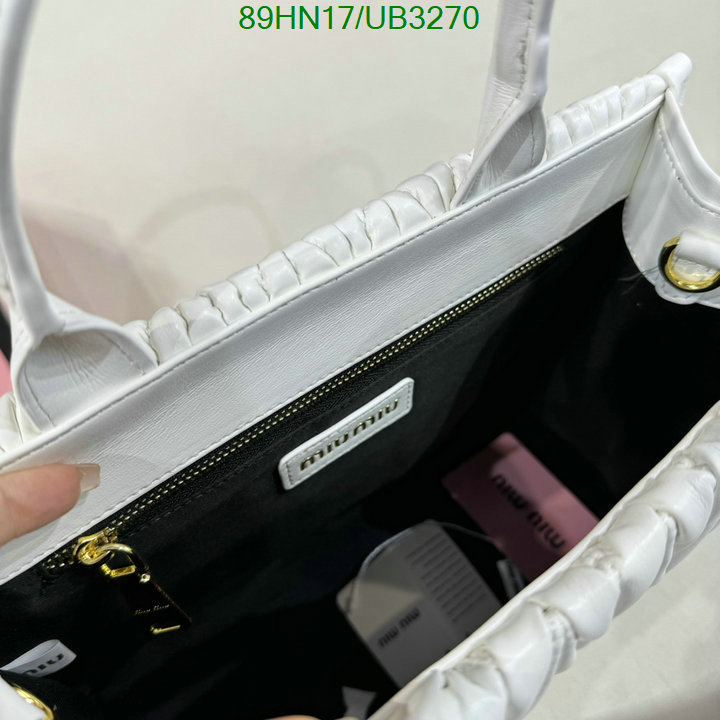 Miu Miu Bag-(4A)-Handbag- Code: UB3270 $: 89USD