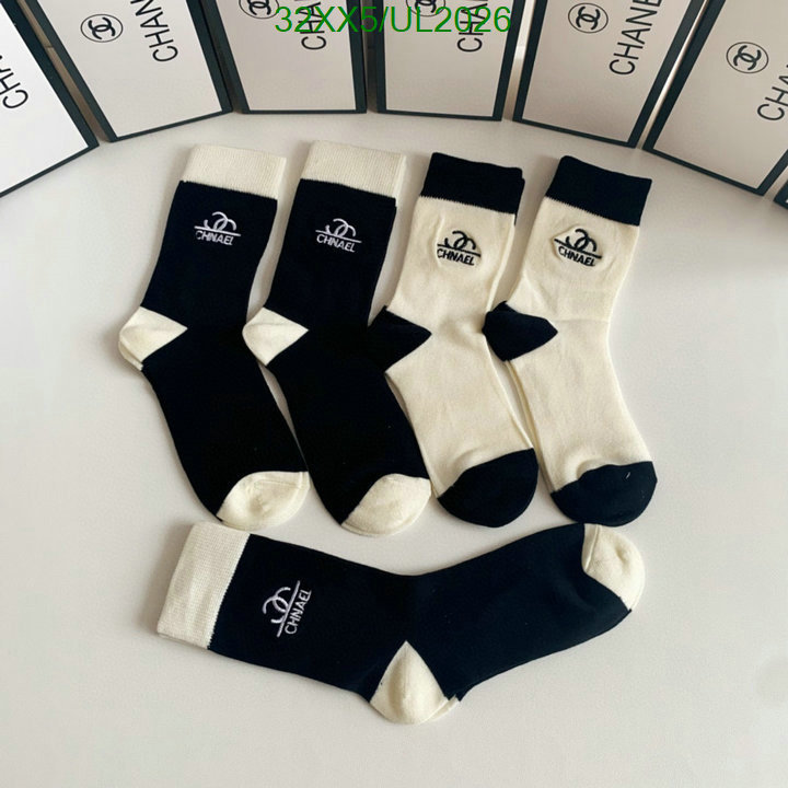 Sock-Chanel Code: UL2026 $: 32USD