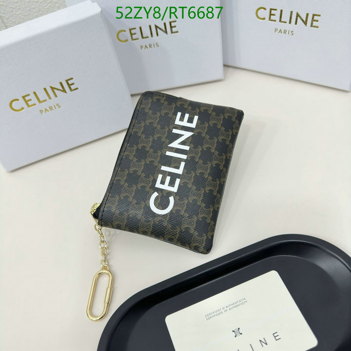 Celine Bag-(4A)-Wallet- Code: RT6687 $: 52USD