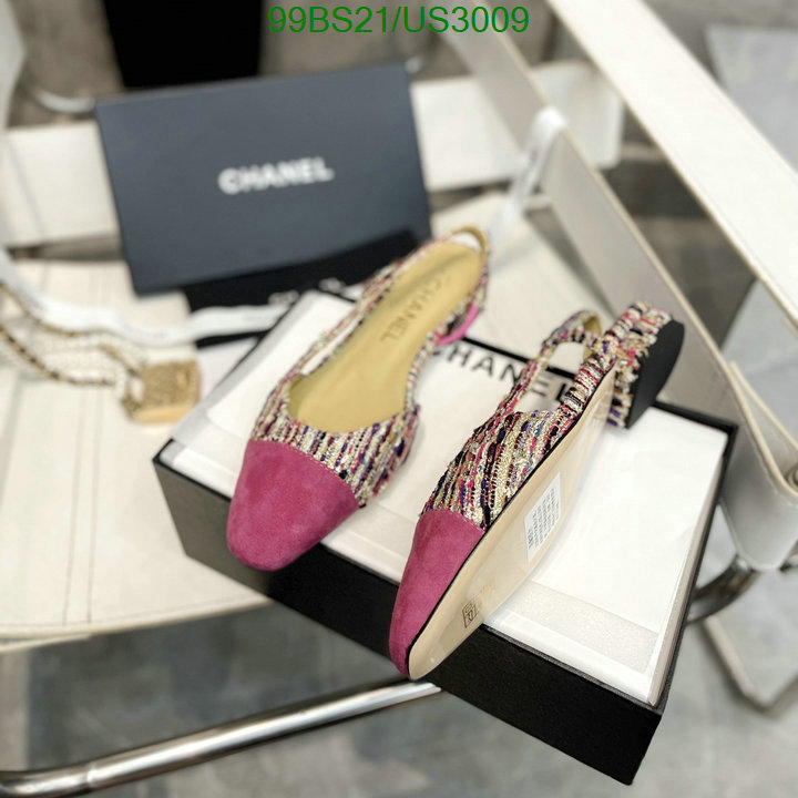 Women Shoes-Chanel Code: US3009 $: 99USD