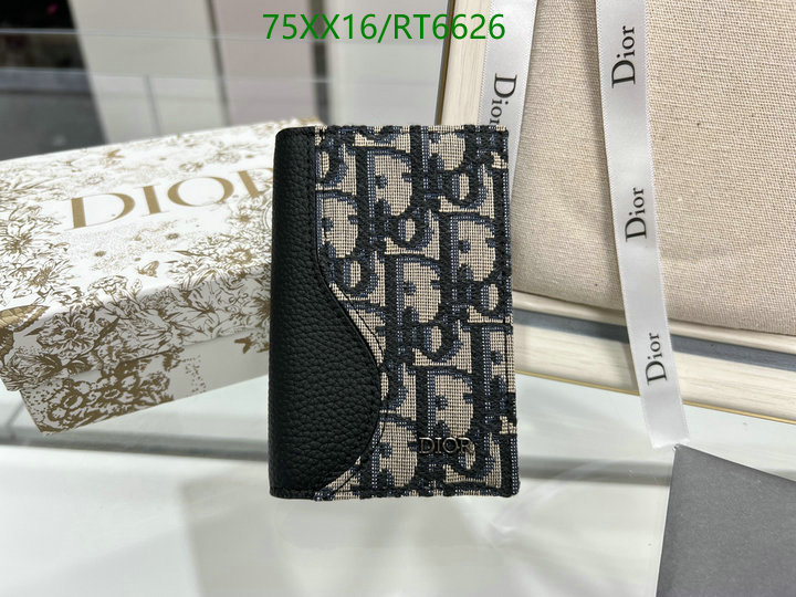 Dior Bag-(Mirror)-Wallet- Code: RT6626 $: 75USD