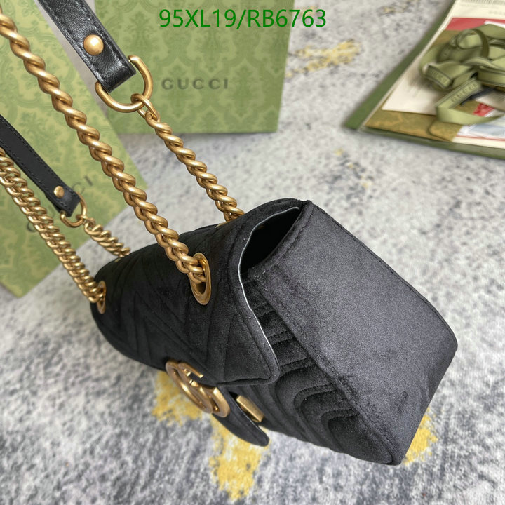 Gucci Bag-(4A)-Marmont Code: RB6763 $: 95USD