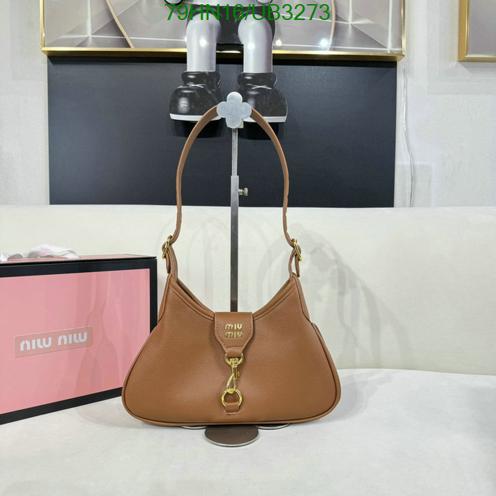 Miu Miu Bag-(4A)-Handbag- Code: UB3273 $: 79USD