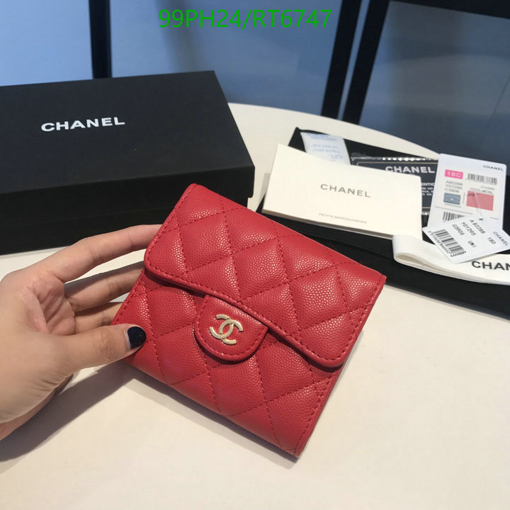 Chanel Bag-(Mirror)-Wallet- Code: RT6747 $: 99USD