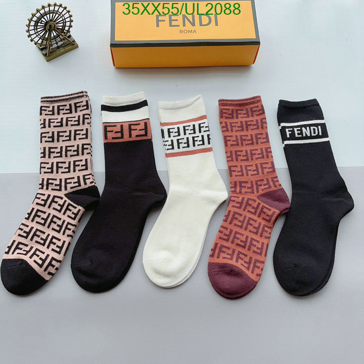 Sock-Fendi Code: UL2088 $: 35USD