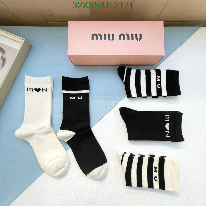 Sock-Miu Miu Code: UL2171 $: 32USD