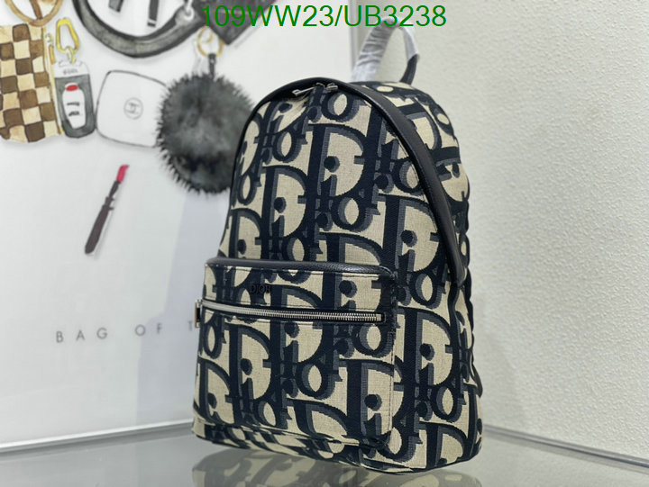 Dior Bag-(4A)-Backpack- Code: UB3238