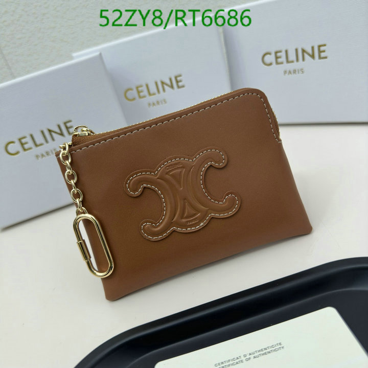 Celine Bag-(4A)-Wallet- Code: RT6686 $: 52USD