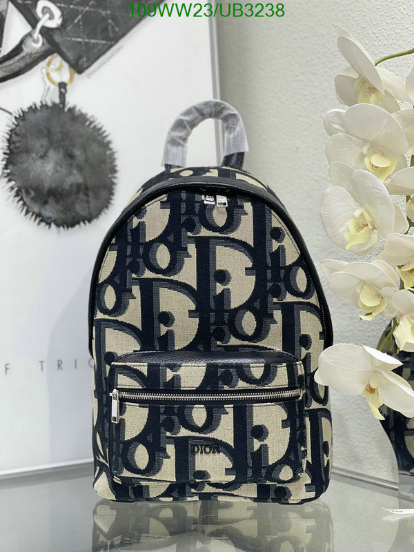 Dior Bag-(4A)-Backpack- Code: UB3238