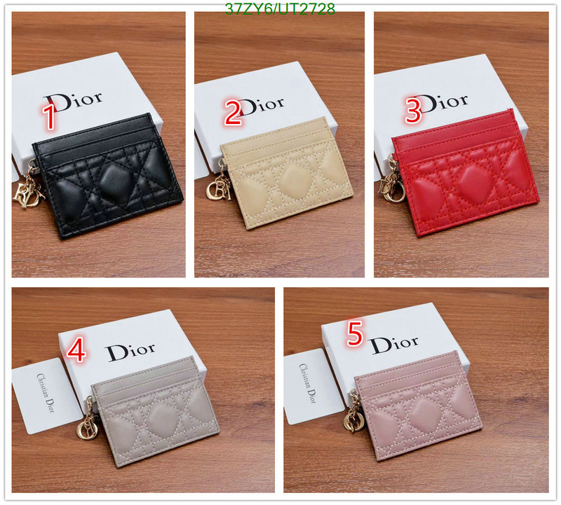 Dior Bag-(4A)-Wallet- Code: UT2728 $: 37USD