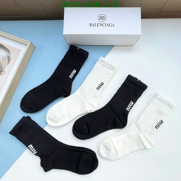 Sock-Miu Miu Code: UL2172 $: 29USD