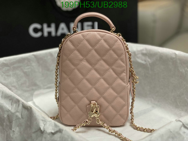 Chanel Bag-(Mirror)-Backpack- Code: UB2988 $: 199USD