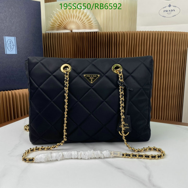 Prada Bag-(Mirror)-Handbag- Code: RB6592