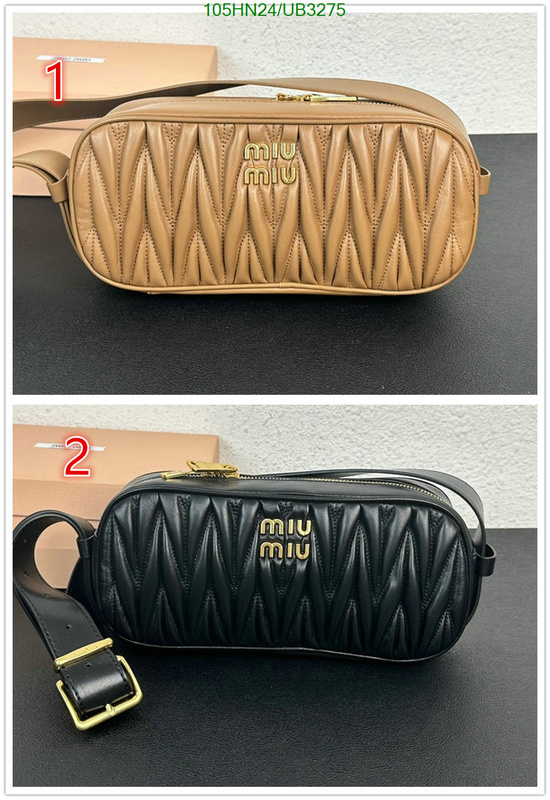 Miu Miu Bag-(4A)-Diagonal- Code: UB3275 $: 105USD