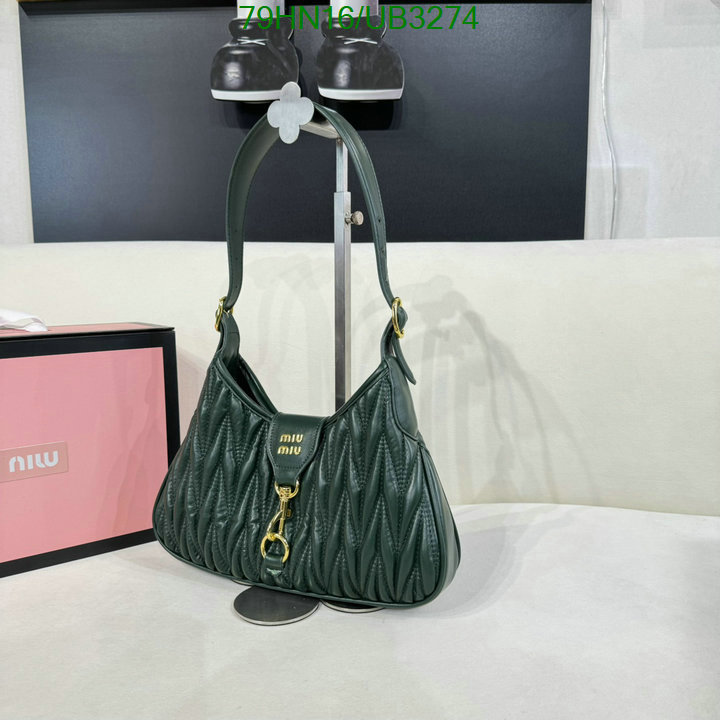 Miu Miu Bag-(4A)-Handbag- Code: UB3274 $: 79USD