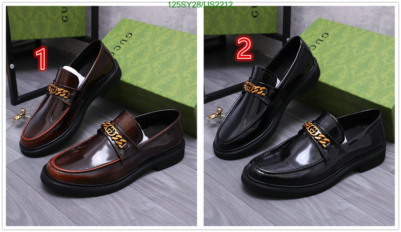 Men shoes-Gucci Code: US2212 $: 125USD