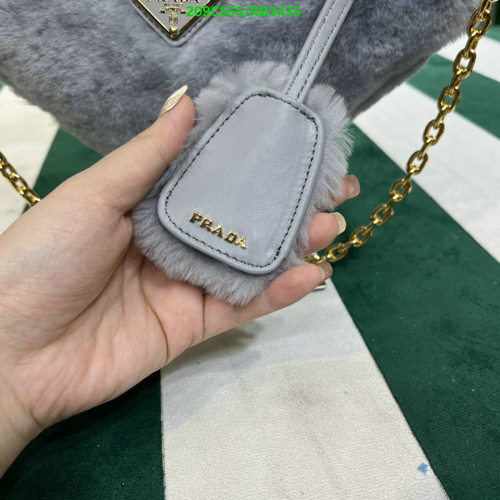 Prada Bag-(Mirror)-Triangle- Code: RB3435 $: 209USD